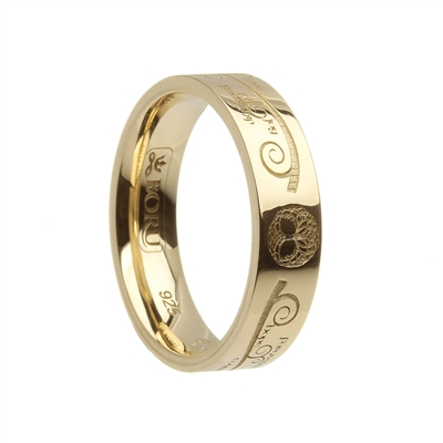 14k Yellow Gold Unisex 