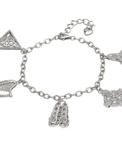 Silver Irish Dancing Bracelet