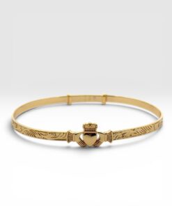 14K Gold Vermeil Maids Expander Bangle