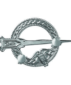 Alternative view of Silver Traditional Tara Medium Brooch