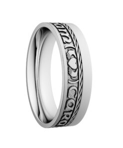 Mo Anam Cara “Soul Mate” Wedding Ring 7.2mm - Image 3