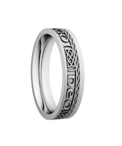 Grá Go Deo “Love Forever” Narrow Wedding Ring - Image 3
