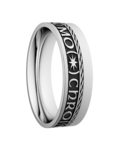 Grá Geal Mo Chroí “Bright Love of My Heart” Wedding Ring 7.2mm