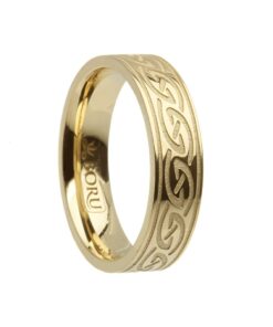 Celtic Waves Wedding Ring 5.2mm