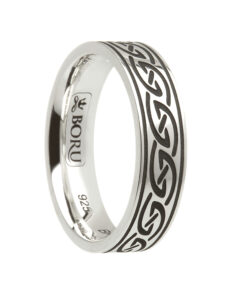 Celtic Waves Wedding Ring 5.2mm - Image 2