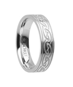 Celtic Waves Wedding Ring 5.2mm - Image 3