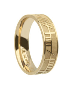 Ogham My Soul Mate Wedding Ring 7.2mm