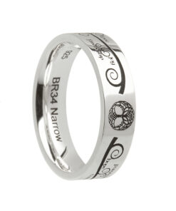 Tree of Life Wedding Ring 5.2mm - Image 2