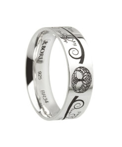 Tree of Life Wedding Ring 7.2mm - Image 2