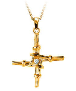 Bridgets Cross Small Diamond Chain