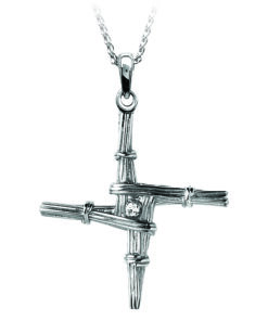 Bridgets Cross Diamond Pendant Chain - Image 2