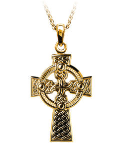 Large Traditional Celtic Cross Chain