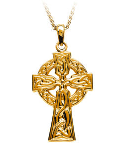 Traditional Filagree Double Sided Cross Small Chain
