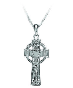 Claddagh Celtic Cross Chain - Image 2