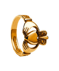 Alternative view of Ladies Heavy Claddagh Ring