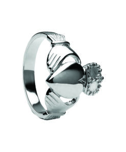 Very Heavy Gents Claddagh Ring