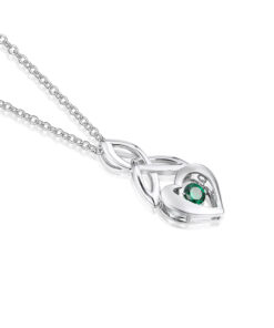 Alternative view of Silver Trinity Pendant Chain