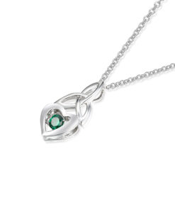 Silver Trinity Pendant Chain - Image 3