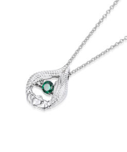 Silver Angel Wings Claddagh - Image 3