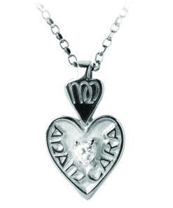 Mo Anam Cara Pendant with Stone Set Chain - Image 2