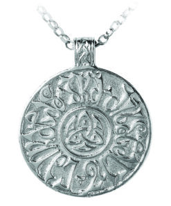Silver Love, Loyalty & Friendship Pendant Chain - Image 2