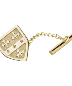Shield Heraldry Tie Tac Chain