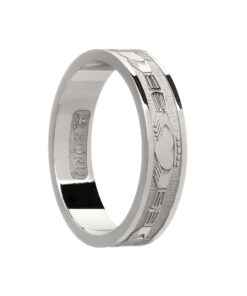 Ladies Claddagh Wedding Ring - Image 2