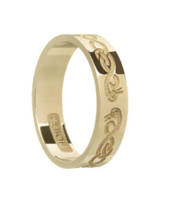 Ladies Le Cheile Celtic Wedding Ring