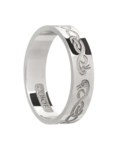 Ladies Le Cheile Celtic Wedding Ring - Image 2