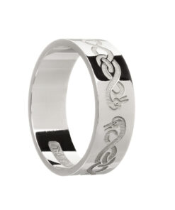 Alternative view of Gents Le Cheile Celtic Wedding Ring