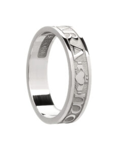 Ladies Mo Anam Cara “Soul Mate” Wedding Ring - Image 2
