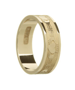Gents Claddagh Wedding Ring