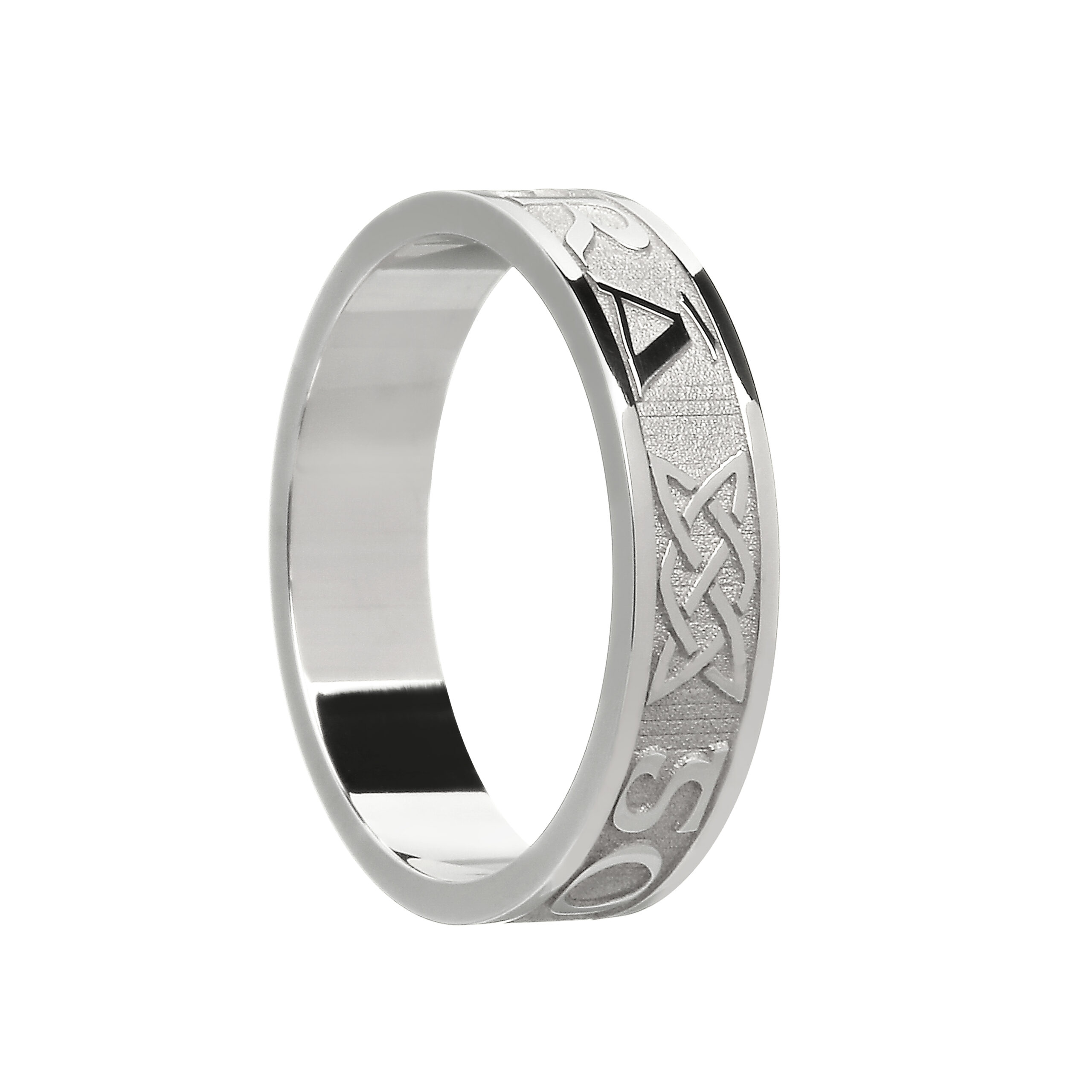 Ladies Grá Go Deo “Love Forever” Wedding Ring - Image 2