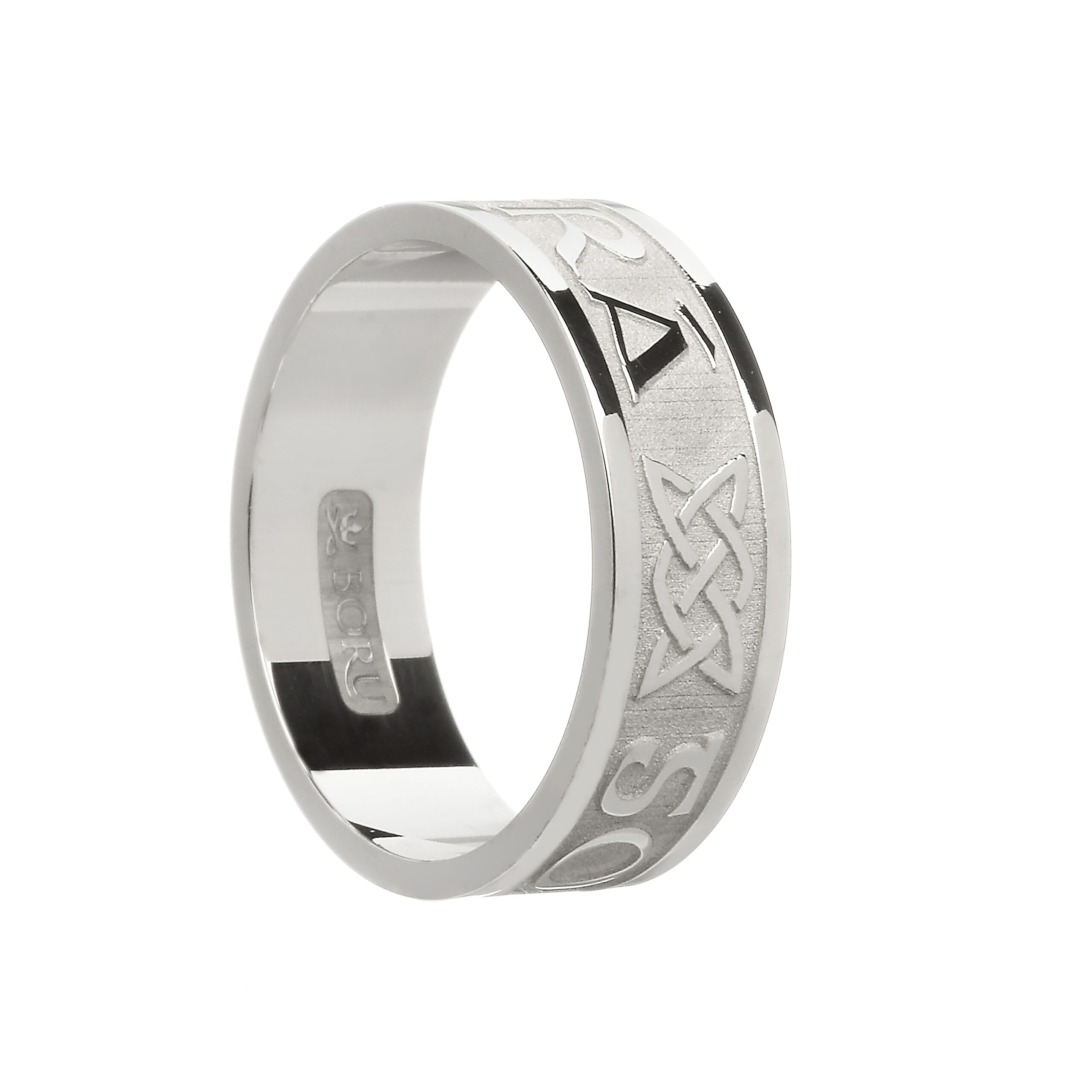 Gents Grá Go Deo “Love Forever” Wedding Ring - Image 2