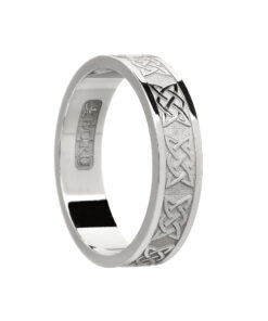 Ladies Lovers Knot Wedding Ring - Image 2
