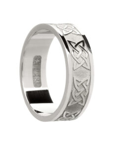 Gents Lovers Knot Wedding Ring - Image 2