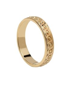 Ladies Celtic Wedding Ring