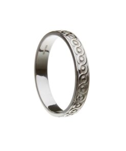 Ladies Celtic Wedding Ring - Image 2