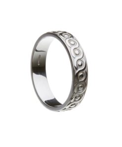 Gents Celtic Wedding Ring - Image 2