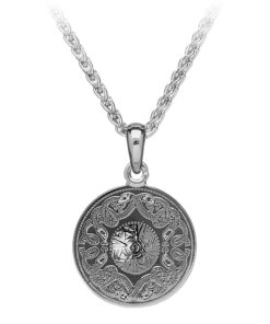 Celtic Warrior Small Disc Pendant Chain - Image 3